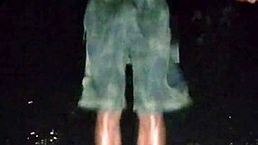 Interview in the Park with Mature Skinny Amateurs from USA