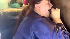 i give the best sloppy blowjob with my bbw body on that big black monster cock.