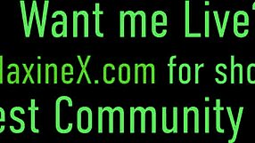 yo, watch me, maxine x, get my ass banged hard by my boss... insane!