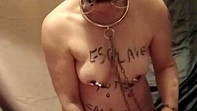 Bound Milf Humiliated with Belt!