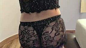 Dance 1 With Latina In See Through Dress