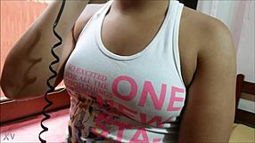 Damn! Corno films wife teasing gas delivery guy in public! Part 1.