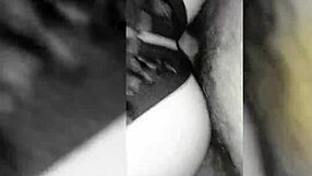 roommate gives lingerie and then takes my ass in homemade assfucking