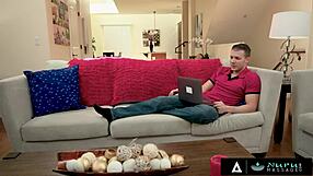 Nuru massage with a twist, Jill Kassidy shines