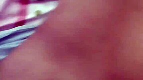 A beautiful black girl who just took a bath.