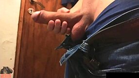 in this homemade scene, a skinny girl with small waist enjoys sexy times with a monster cock