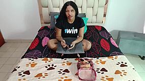 perverted stepbrother fucks his beautiful latina stepsister in taboo encounter