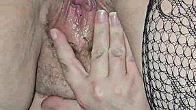 Milf Strips Revealing Big Tits and Pussy