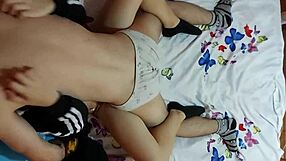 A man woke up because of a girlfriend's caress in the night