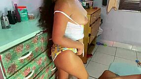 Teased My Step-Brother After Parents Left and He Caved In! Couldn’t Resist My Moves!