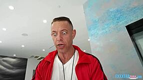 Petite teen mira monroe enjoys time with big dick player brad newman