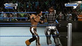 Marissa challenges John Morrison in a heated match