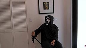 Sexy petite Lacy Tate relieves depression with intense handjob and pussy play