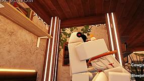 Slutty Traffic Cone Receives Blowjob And Domination From Master