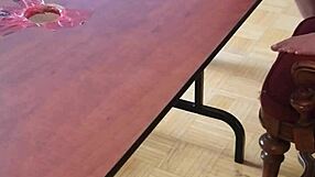 Oh Yeah, Stomp That Huge Cock Until It Cums!