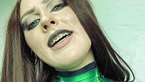 Wow! Femdom dominatrix Shego caught you and drilled your ass with a strap-on!