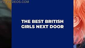 british teen sloppy blowjob tit wank and cum swallow