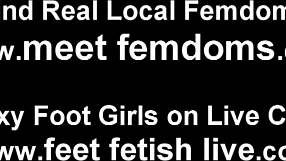 Hey, come worship our perfect feet and suck these tiny toes now