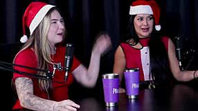 blonde latina wants gang bang with giant black cock on christmas