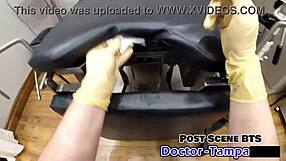 Dr Tampa and Aria Nicole try Foley catheter