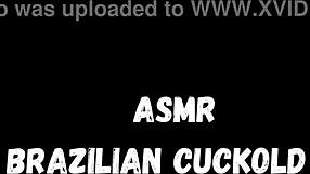 old brazilian couple fucks wet pussy in homemade cuckold sex
