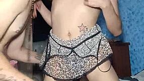 Real femboy update with crossdressing ladyboy transsexual action