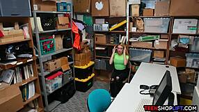 why does this teen shoplifter want to get caught by the security guard in the shop?