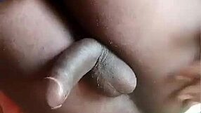 I can't believe how this local Kenyan shemale with a huge cock cums so hard in solo play.
