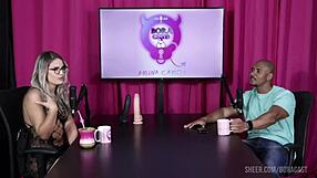 lucas ferraz on bora cast with bruna carlos, part 1 😜