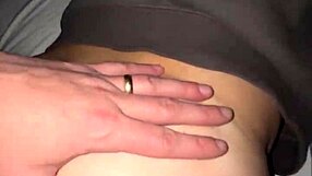 Curvy Woman Flashes Pussy in Snow for Public Sex