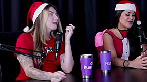 blonde latina wants gang bang with giant black cock on christmas