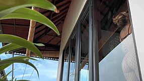 i recorded a hot babe in fishnets moaning during rough quickie bent over