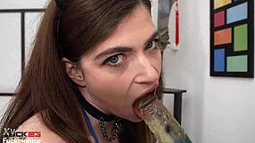 Rough anal fucking with gaping and rimjob