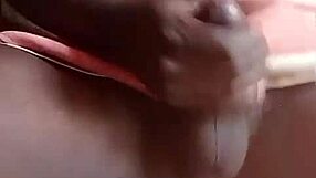 I can't believe how this local Kenyan shemale with a huge cock cums so hard in solo play.