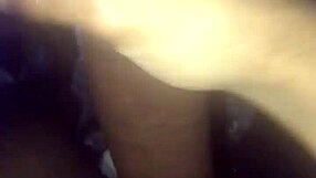 Bored guy with big black cock does late night cumshot solo