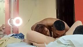 We use our submissive slut as we command