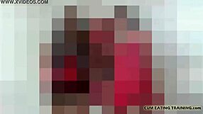 if you want to masturbate, you have to eat your cum in this femdom pov