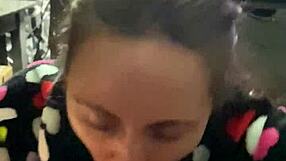 pov sucking dick in a fun game with wet licking