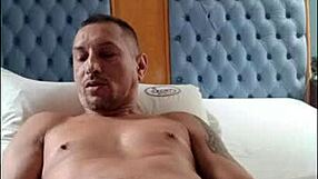 Brazilians Mature Tattoo Guy Gets Handjob And Bareback Cumshot!