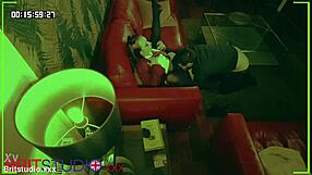 voyeur student caught spying on blonde teacher fucking at party