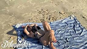 i saw hot sabrina prezotte on the beach, took her home, and passionately fucked her ass in the shower