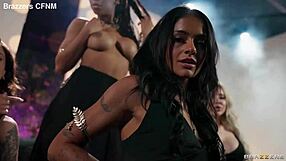 i loved this foursome with kira noir, ryan reid, nichole saphir, and jesse pony on the train