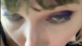 I moan with pleasure sucking monster cock sloppy in close up homemade.