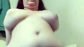 Oiled Up Riding with Bouncing Tits!