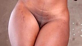 african woman in an intense scene gets overwhelmed