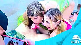 two sluts love big cock fucking hard with pervert