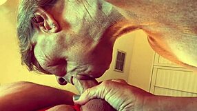 Granny Velma Dinkley Sucks Cock in Open Bathrobe Mystery!