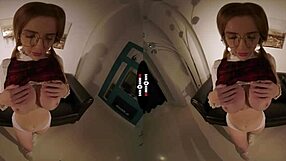 dark room vr में, मैं उसकी panties फाड़ रहा हूँ hardcore fun के लिए