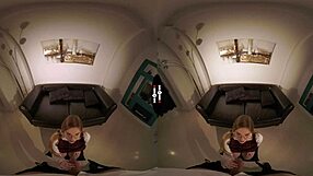 dark room vr में, मैं उसकी panties फाड़ रहा हूँ hardcore fun के लिए