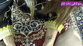 Real homemade afghan girl with tight pussy and big ass gets monster cock